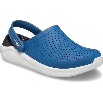 Crocs LiteRide Clog Modre - Damske Dreváky